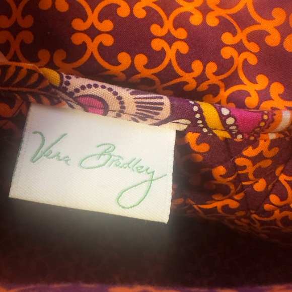 NWOT Vera Bradley Safari Sunset Tote 100% Cotton - Picture 6 of 7